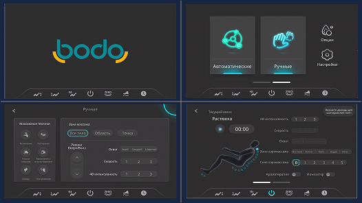 18 автоматических и 6 ручных программ
